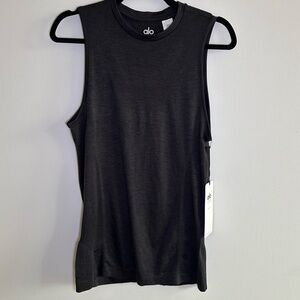 Alo Yoga Men's Tank Top, Black - Medium